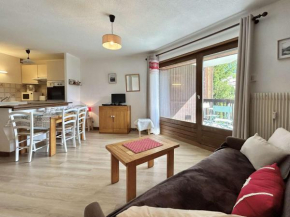 Studio avec Piscine Chauffée, Tennis & Balcon - 4 Couchages à Megève - FR-1-597-14